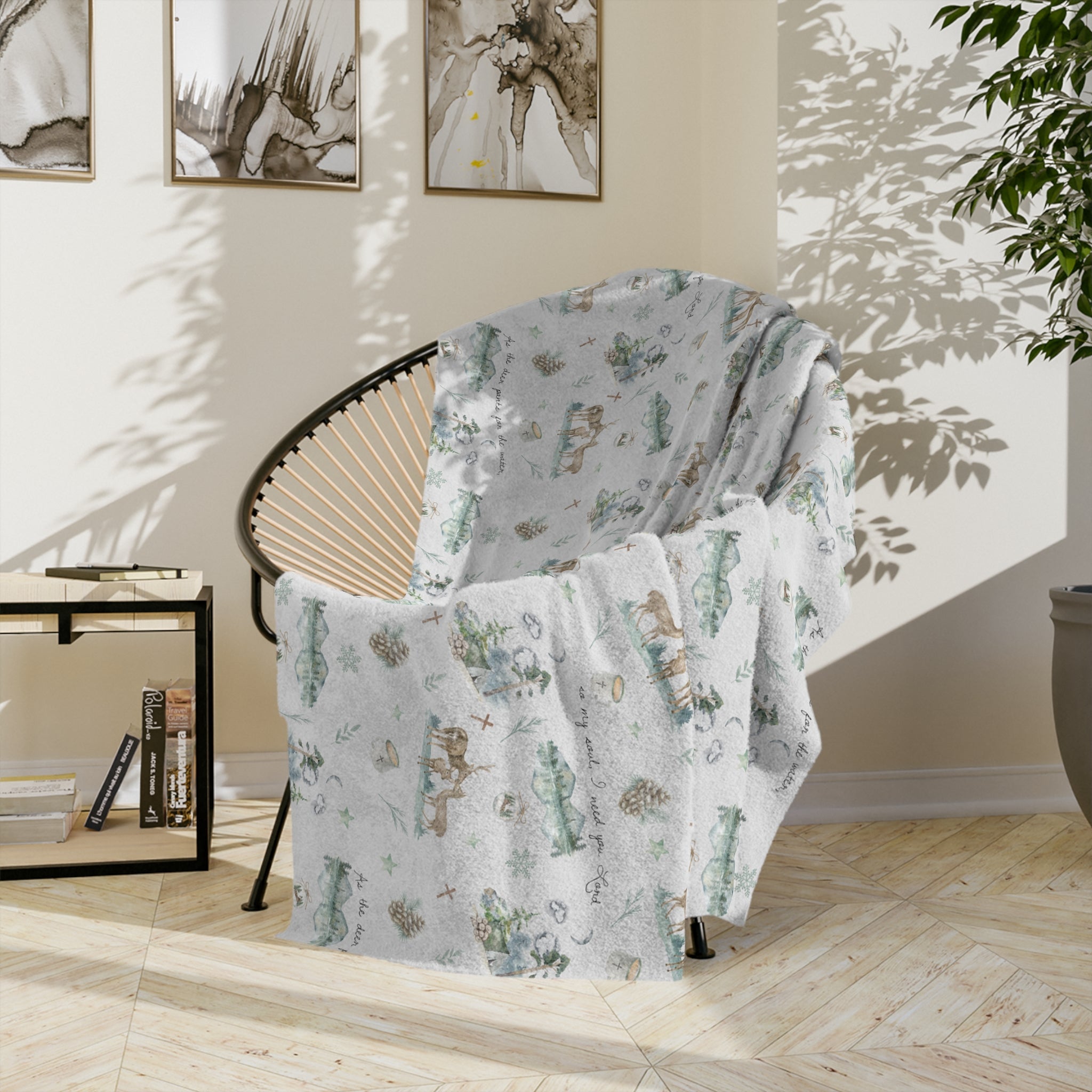 My Soul Longs Minky Blanket - Two & Gathered