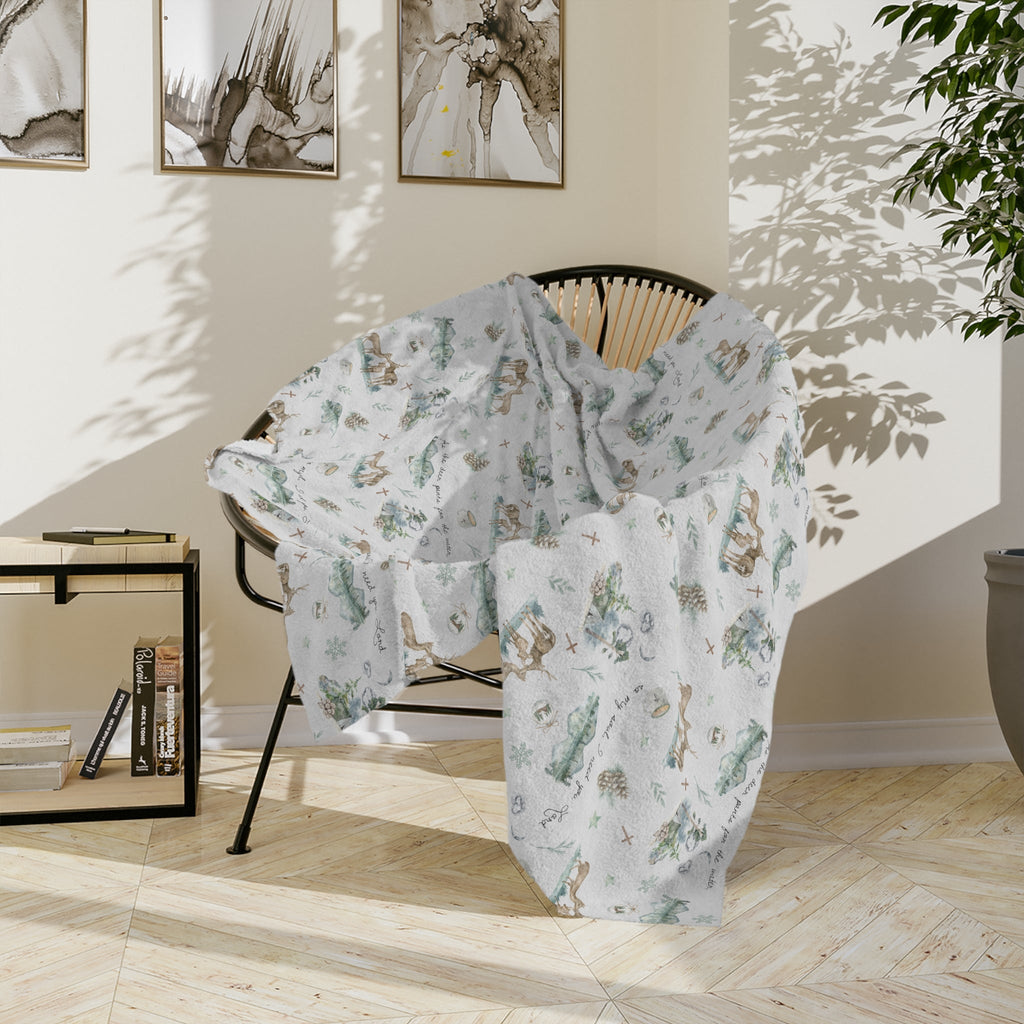 My Soul Longs Minky Blanket - Two & Gathered
