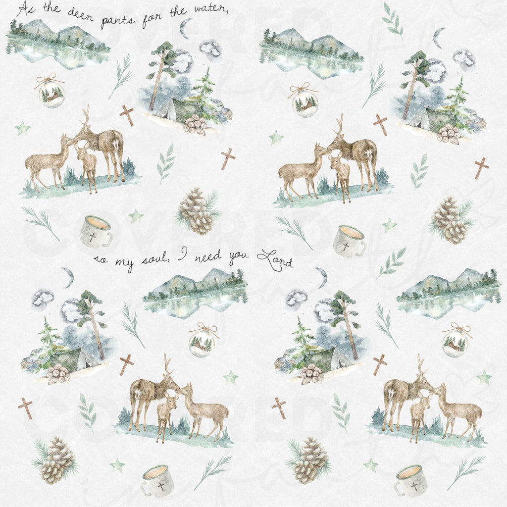My Soul Longs Minky Blanket - Two & Gathered