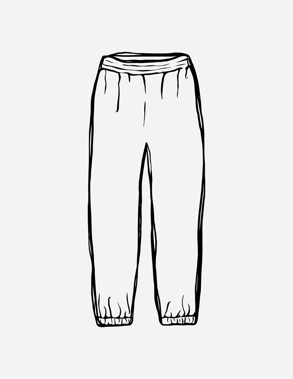Mystery Sweatpant - Two & Gathered