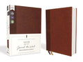 NASB, Journal the Word Reference Bible, Leathersoft over Boa - Two & Gathered