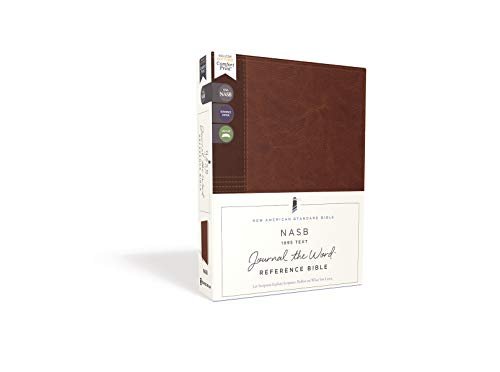 NASB, Journal the Word Reference Bible, Leathersoft over Boa - Two & Gathered