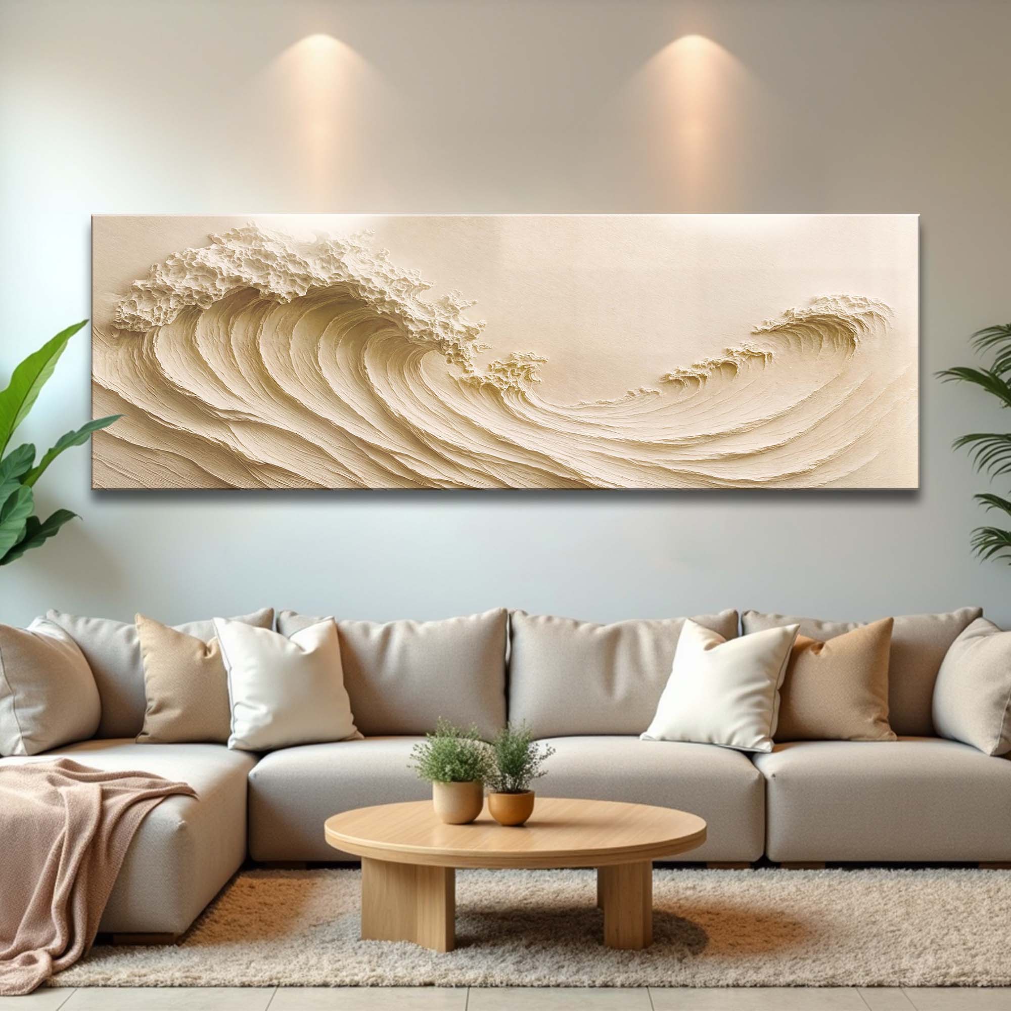 Ocean Wave Seascape Wall Art II - Two & Gathered
