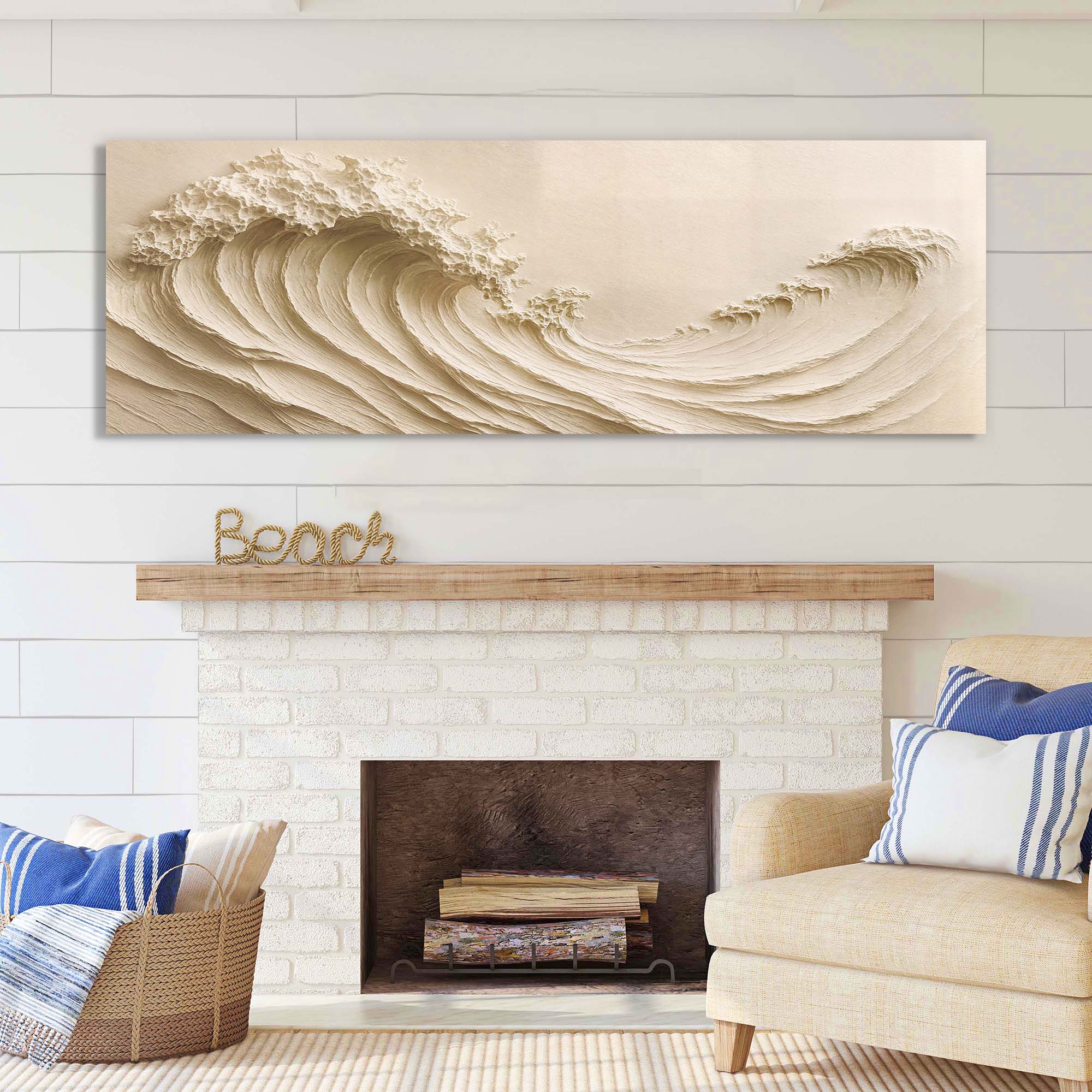 Ocean Wave Seascape Wall Art II - Two & Gathered