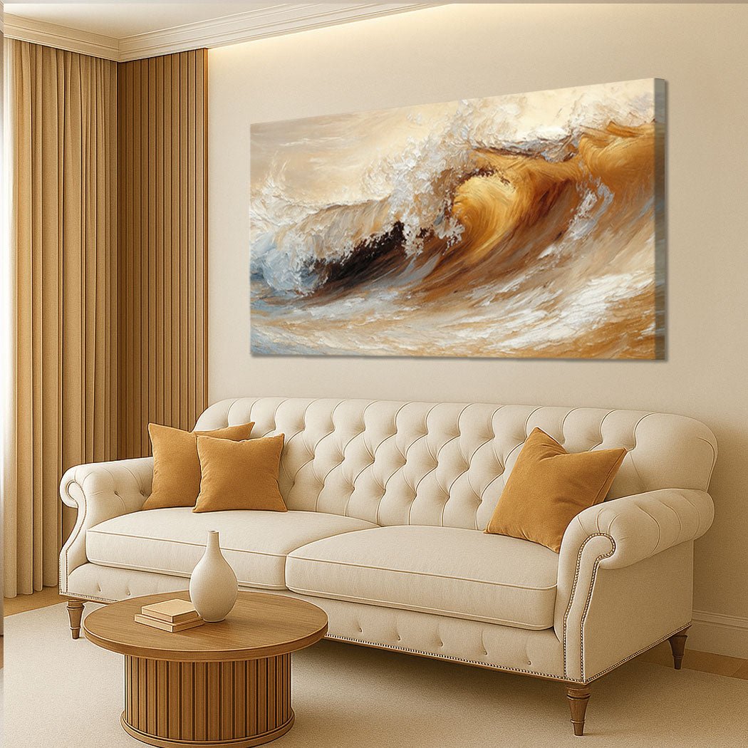Ocean Wave Seascape Wall Art III - Two & Gathered