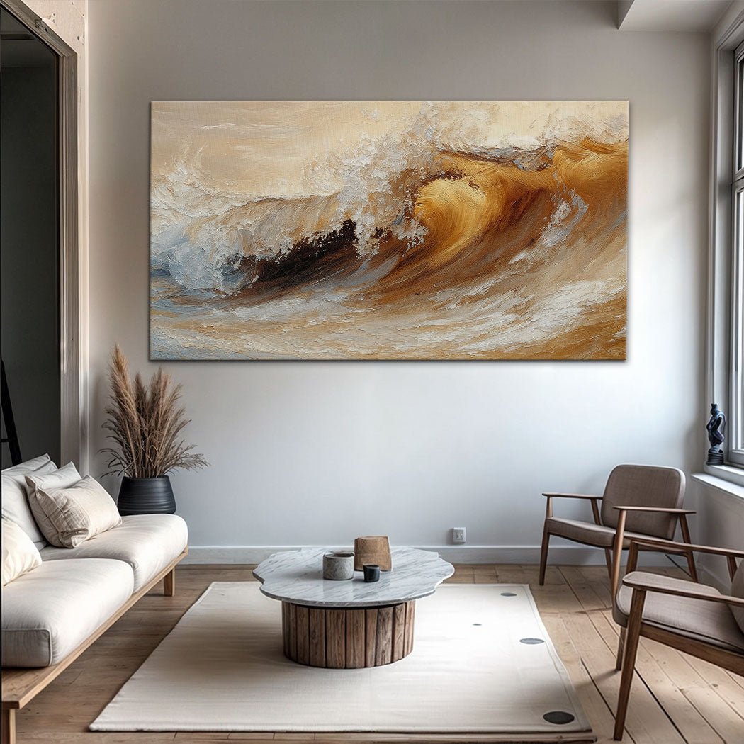 Ocean Wave Seascape Wall Art III - Two & Gathered