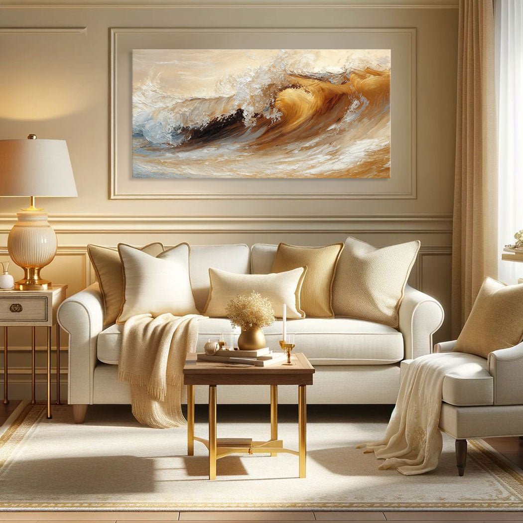 Ocean Wave Seascape Wall Art III - Two & Gathered