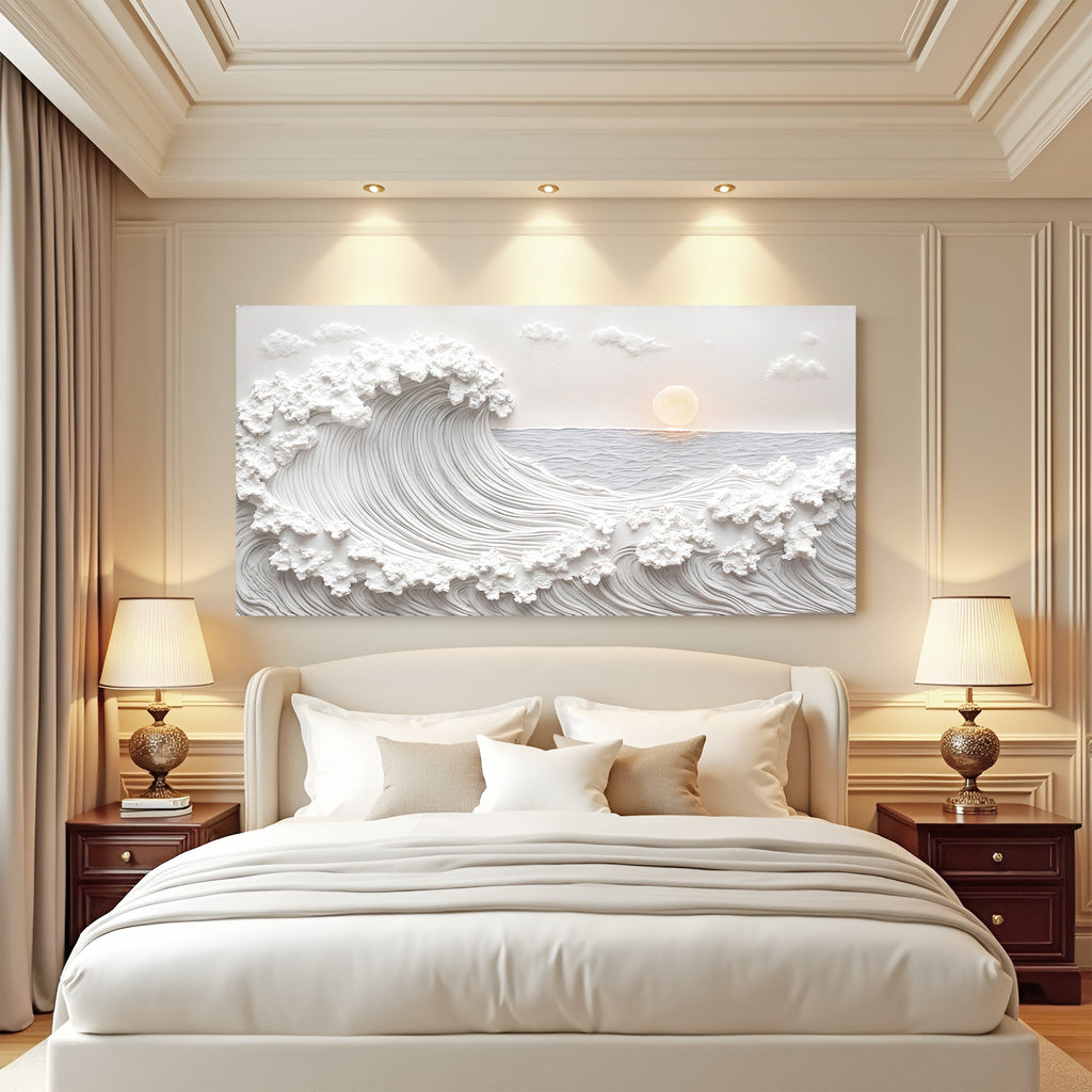 Ocean Waves Abstract Wall Art - Two & Gathered