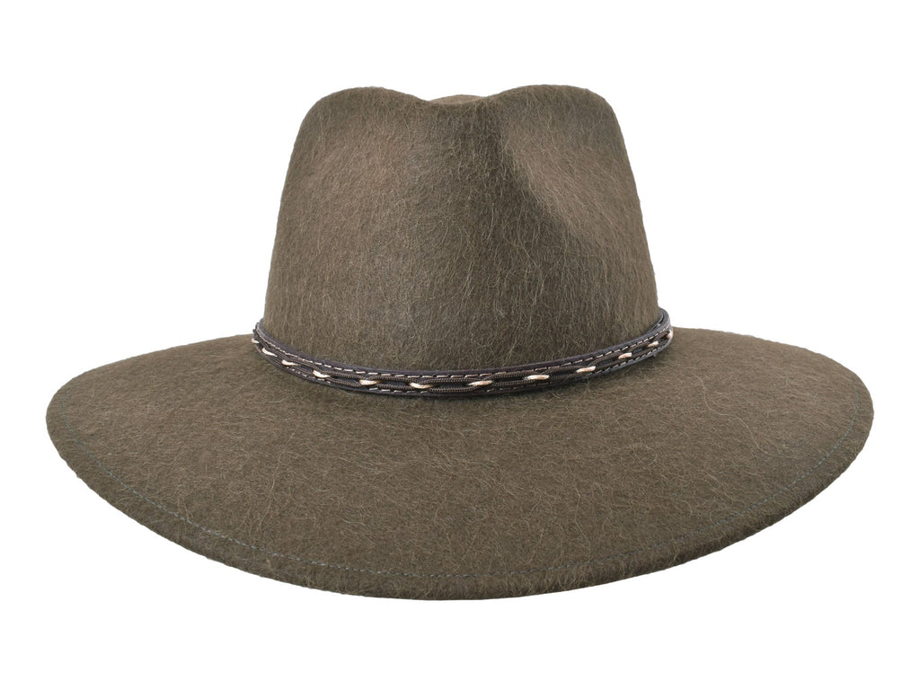 Outdoor Alpaca and Wool felt blend Hat Zabala - Two & Gathered