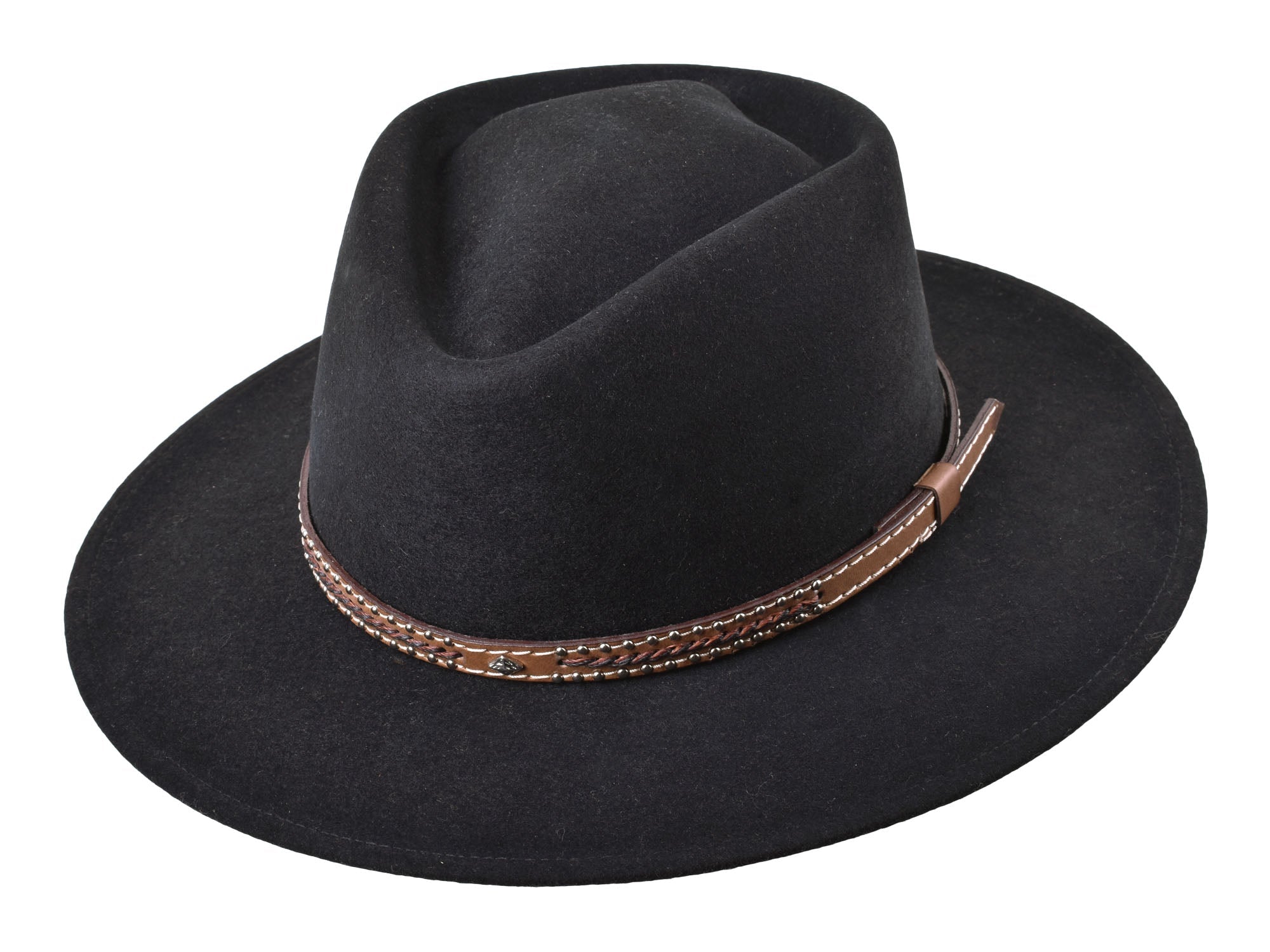 Outdoor Merino Wool Felt Hat Rider - Two & Gathered