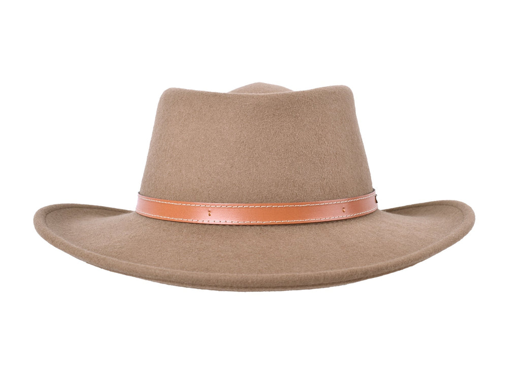 Outdoor Wool Felt Hat Merino Gambler - Two & Gathered