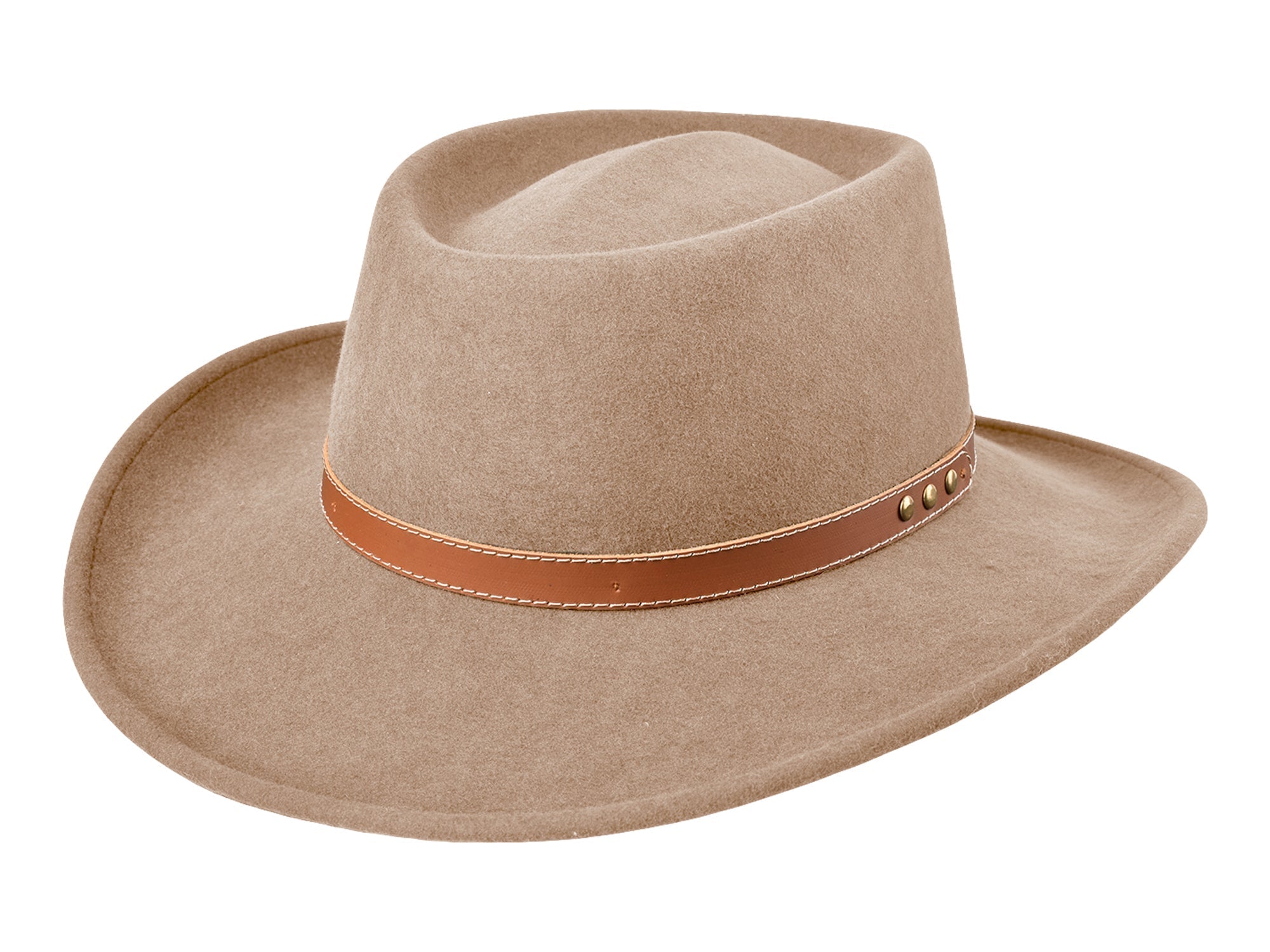 Outdoor Wool Felt Hat Merino Gambler - Two & Gathered