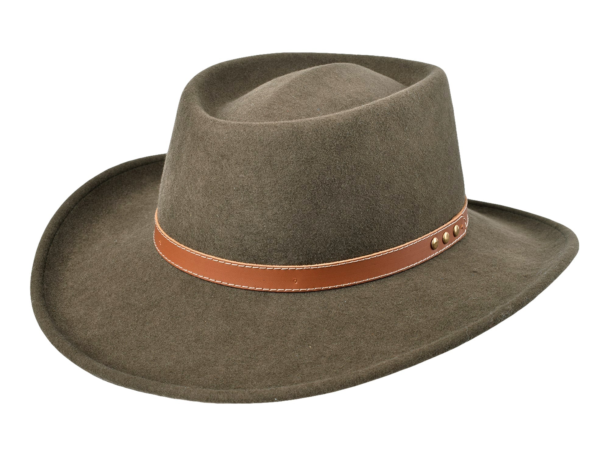 Outdoor Wool Felt Hat Merino Gambler - Two & Gathered