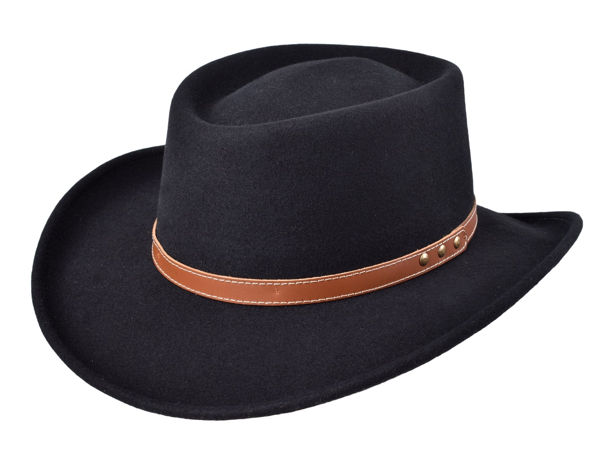 Outdoor Wool Felt Hat Merino Gambler - Two & Gathered