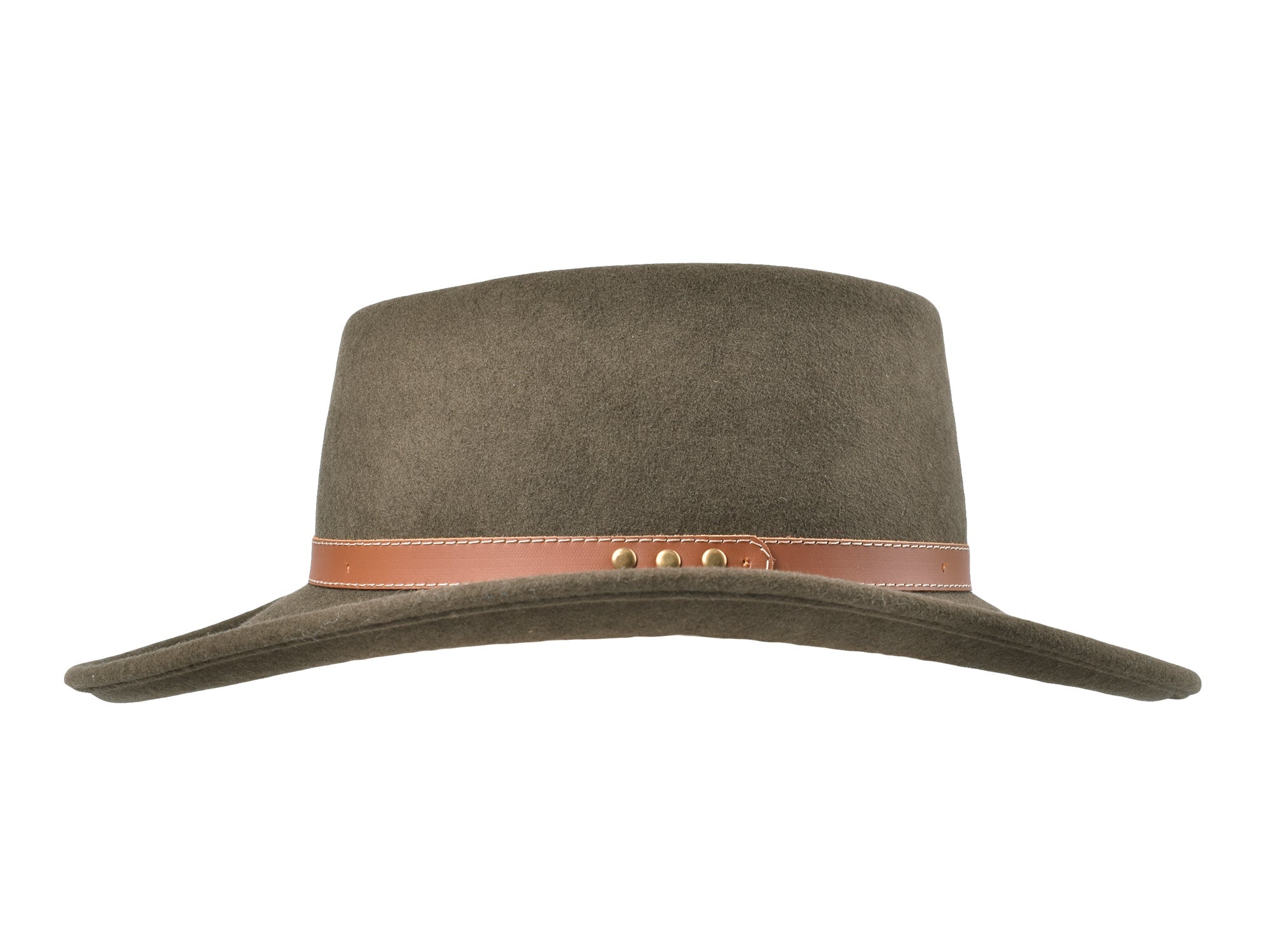 Outdoor Wool Felt Hat Merino Gambler - Two & Gathered