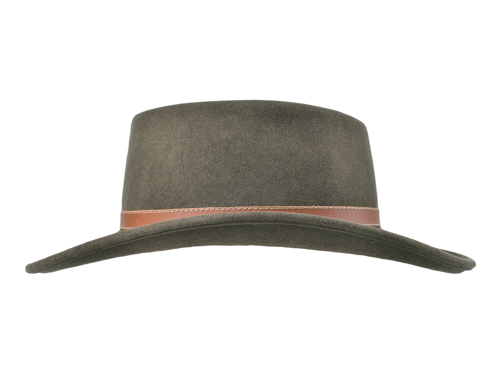 Outdoor Wool Felt Hat Merino Gambler - Two & Gathered