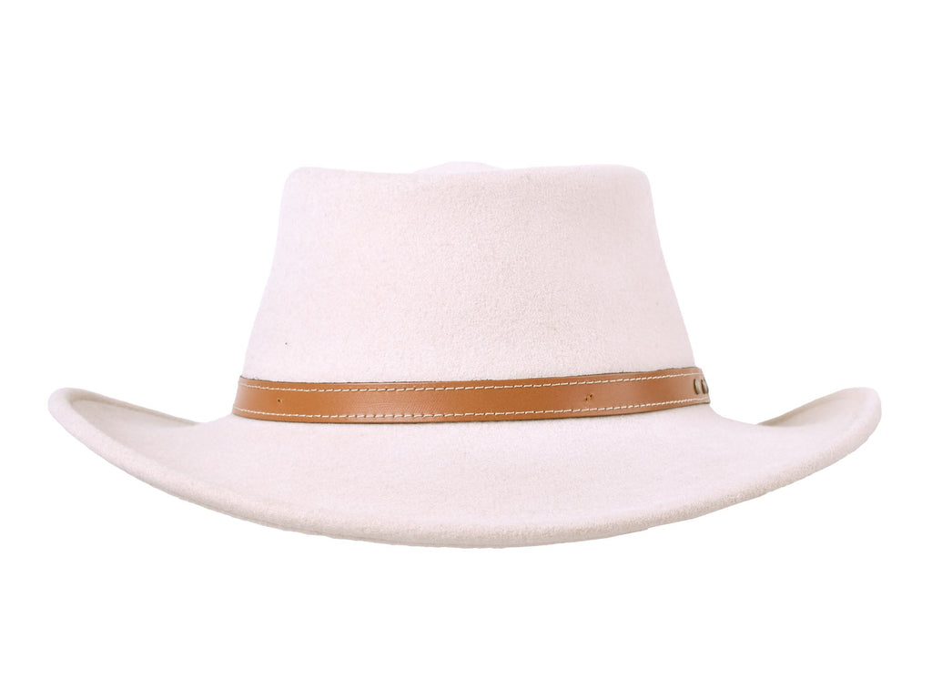 Outdoor Wool Felt Hat Merino Gambler - Two & Gathered