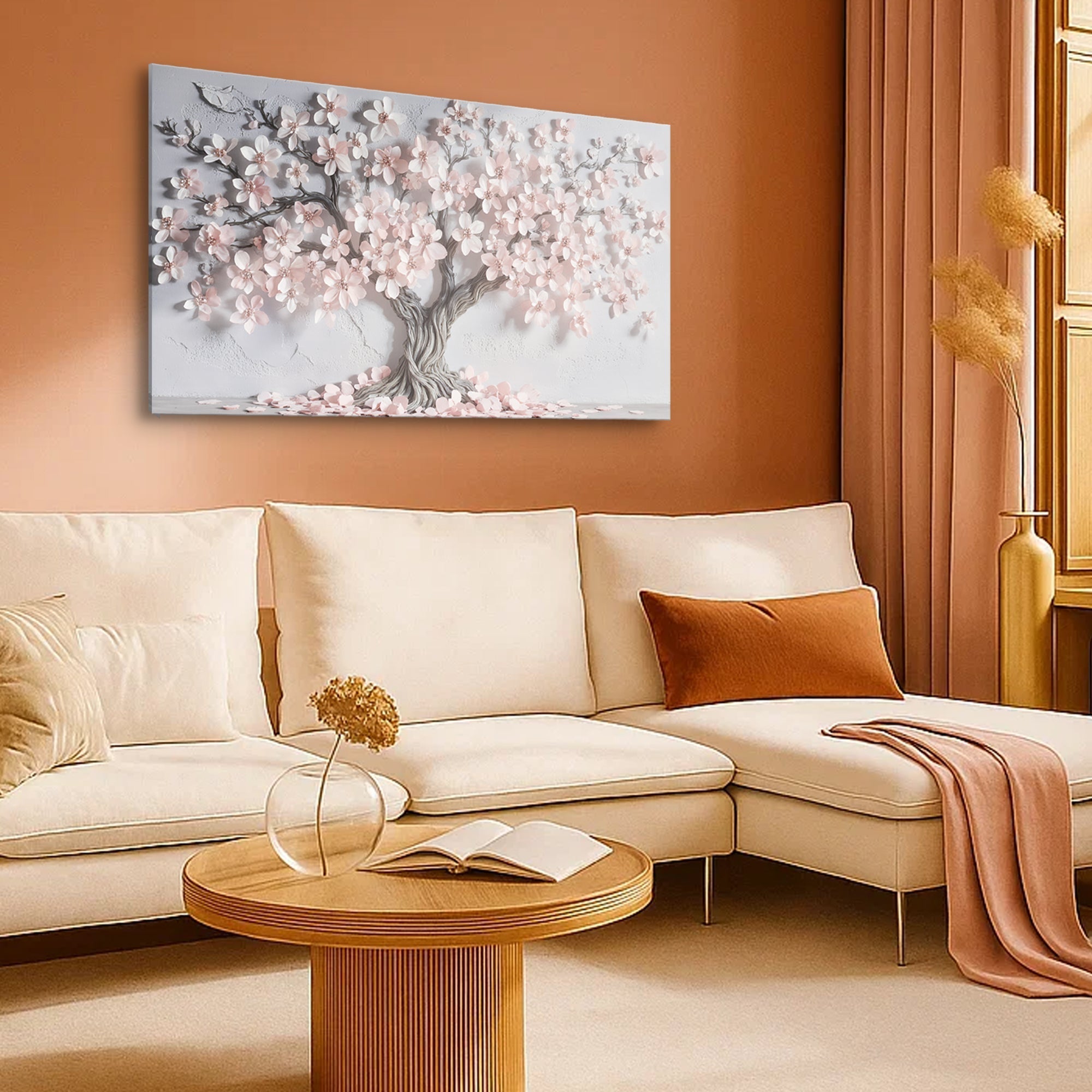 Pastel Blossom Awakening Wall Art - Two & Gathered