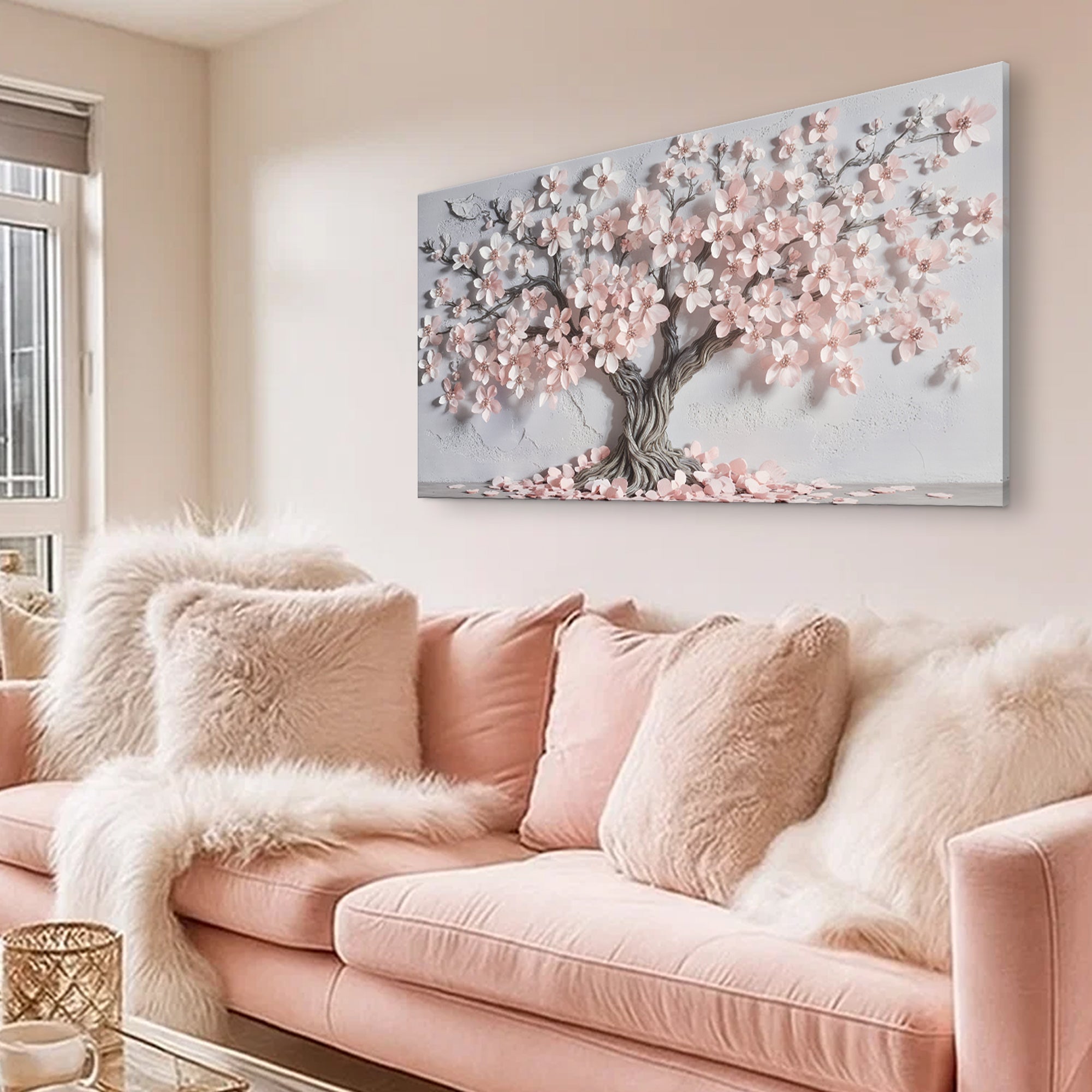Pastel Blossom Awakening Wall Art - Two & Gathered