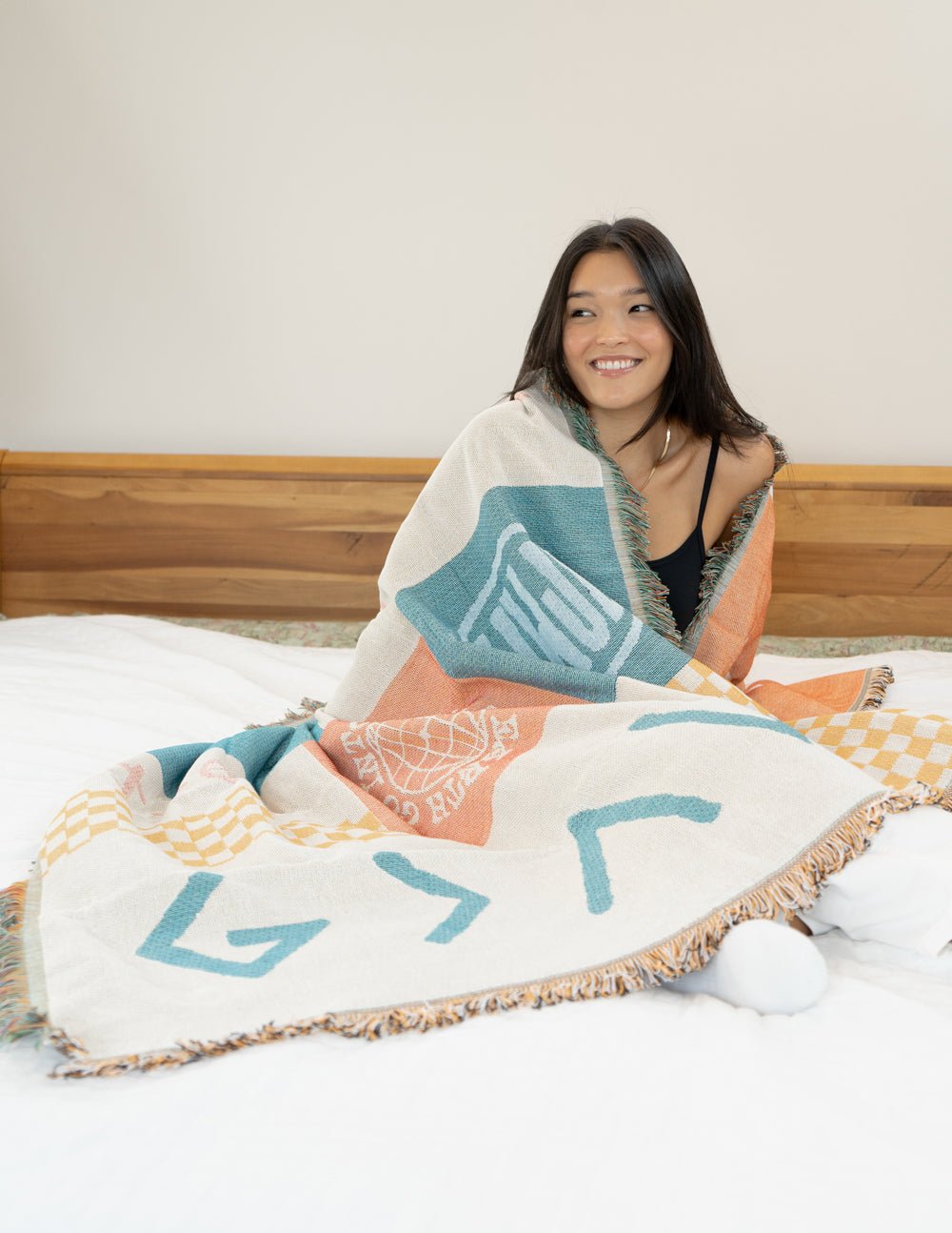 Patchwork Throw Blanket - Two & Gathered