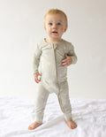 Peace Bamboo Convertible Footed Onesie - Two & Gathered