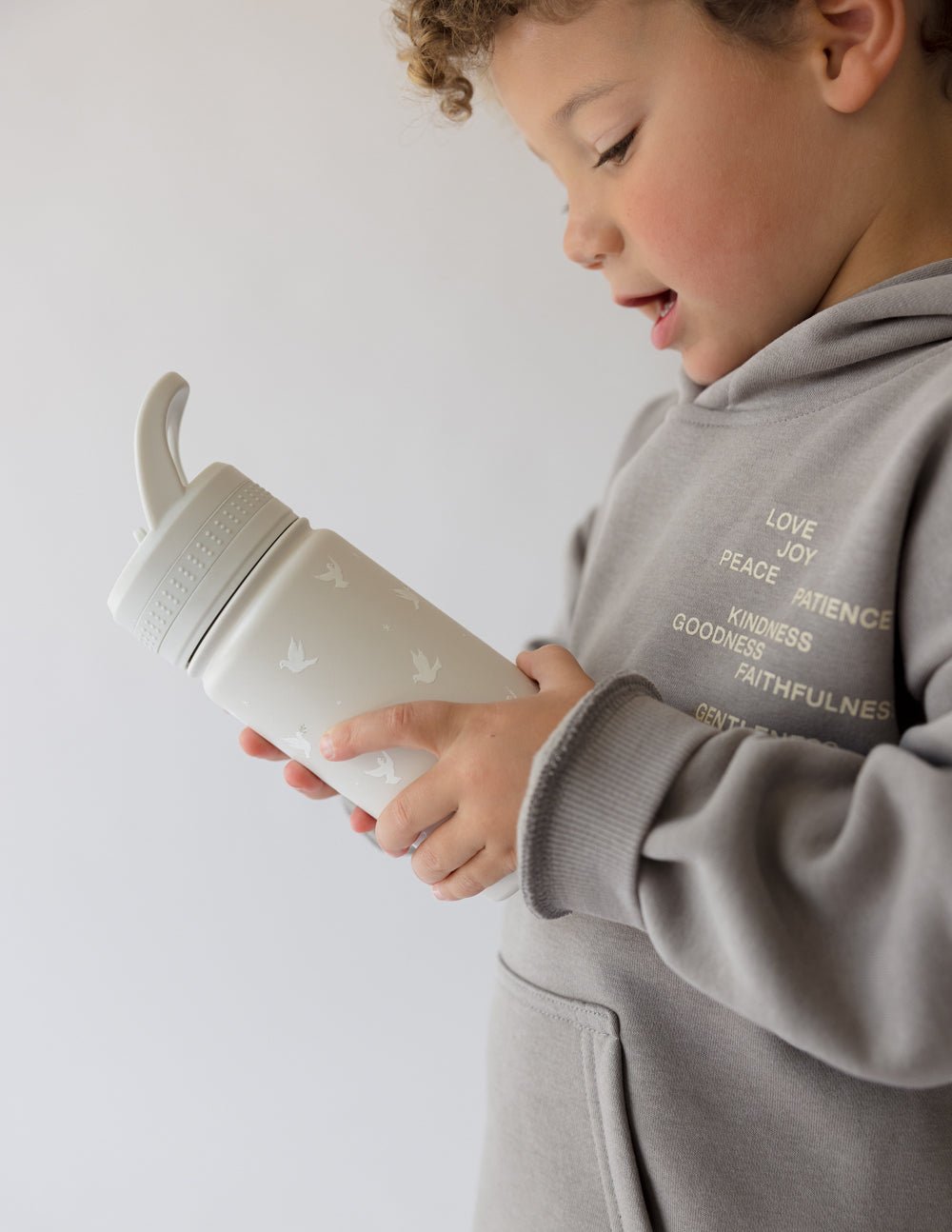 Peace Kids Water Bottle - Two & Gathered