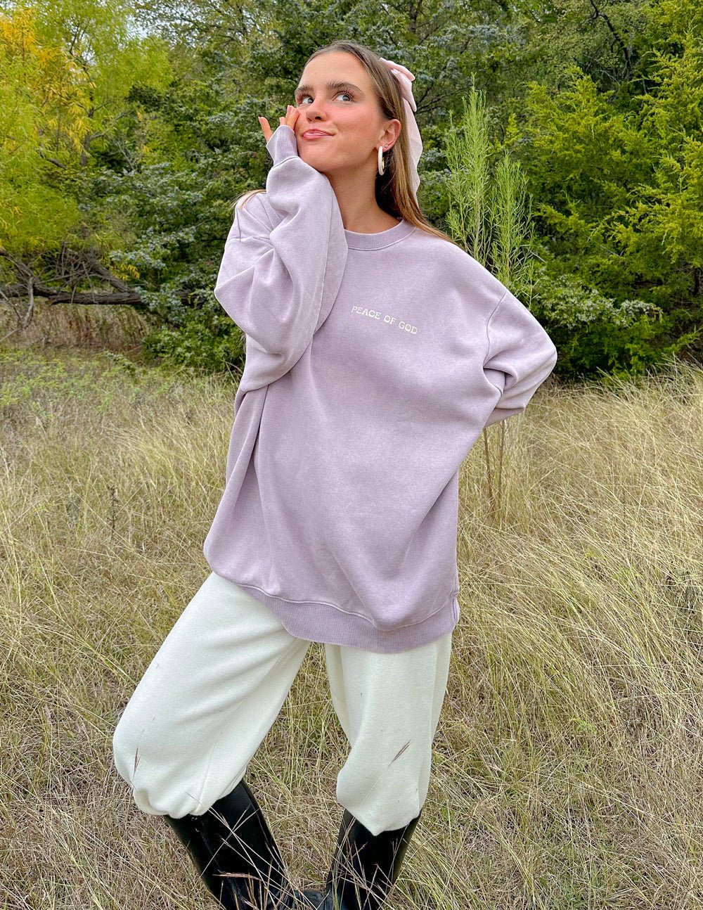 Peace of God Unisex Crewneck - Two & Gathered