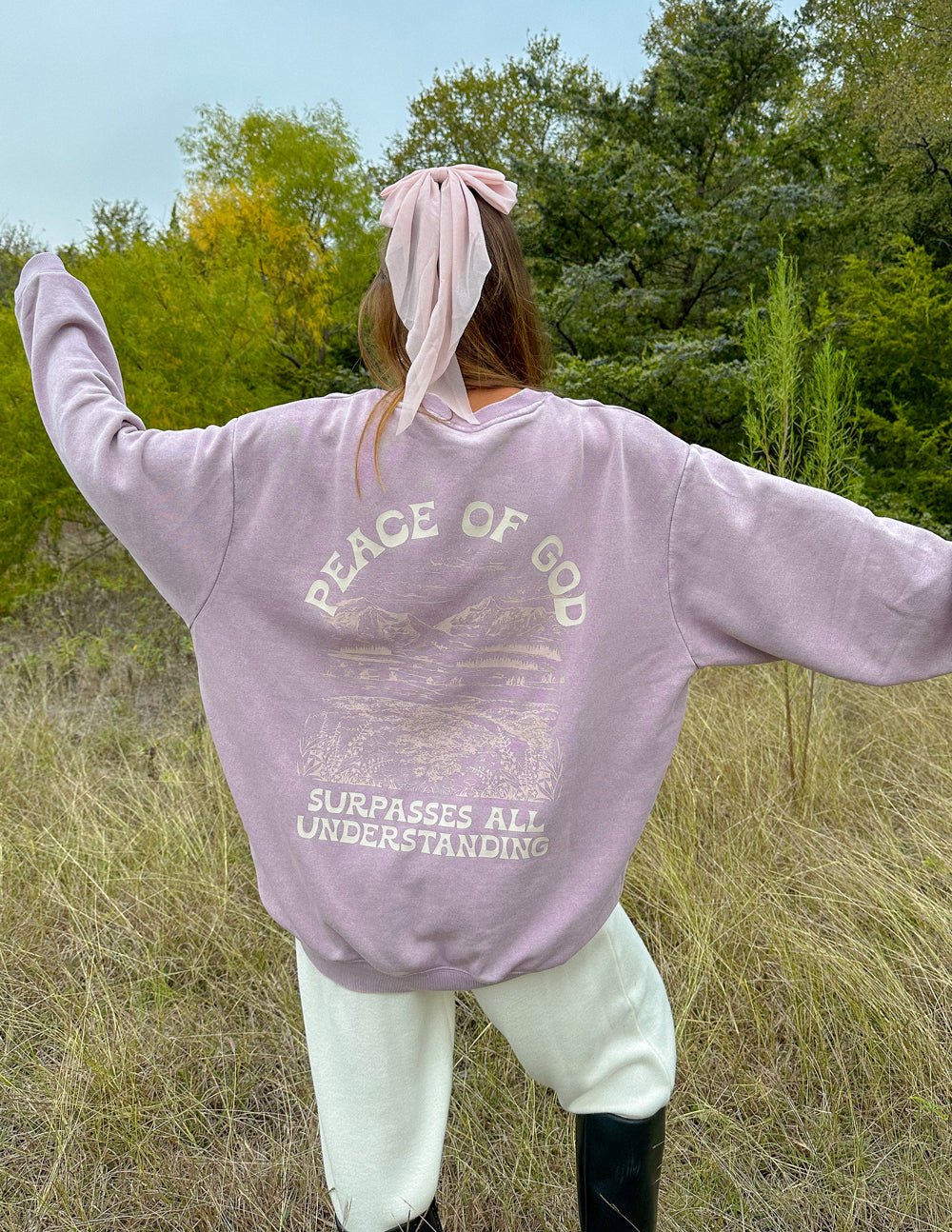 Peace of God Unisex Crewneck - Two & Gathered