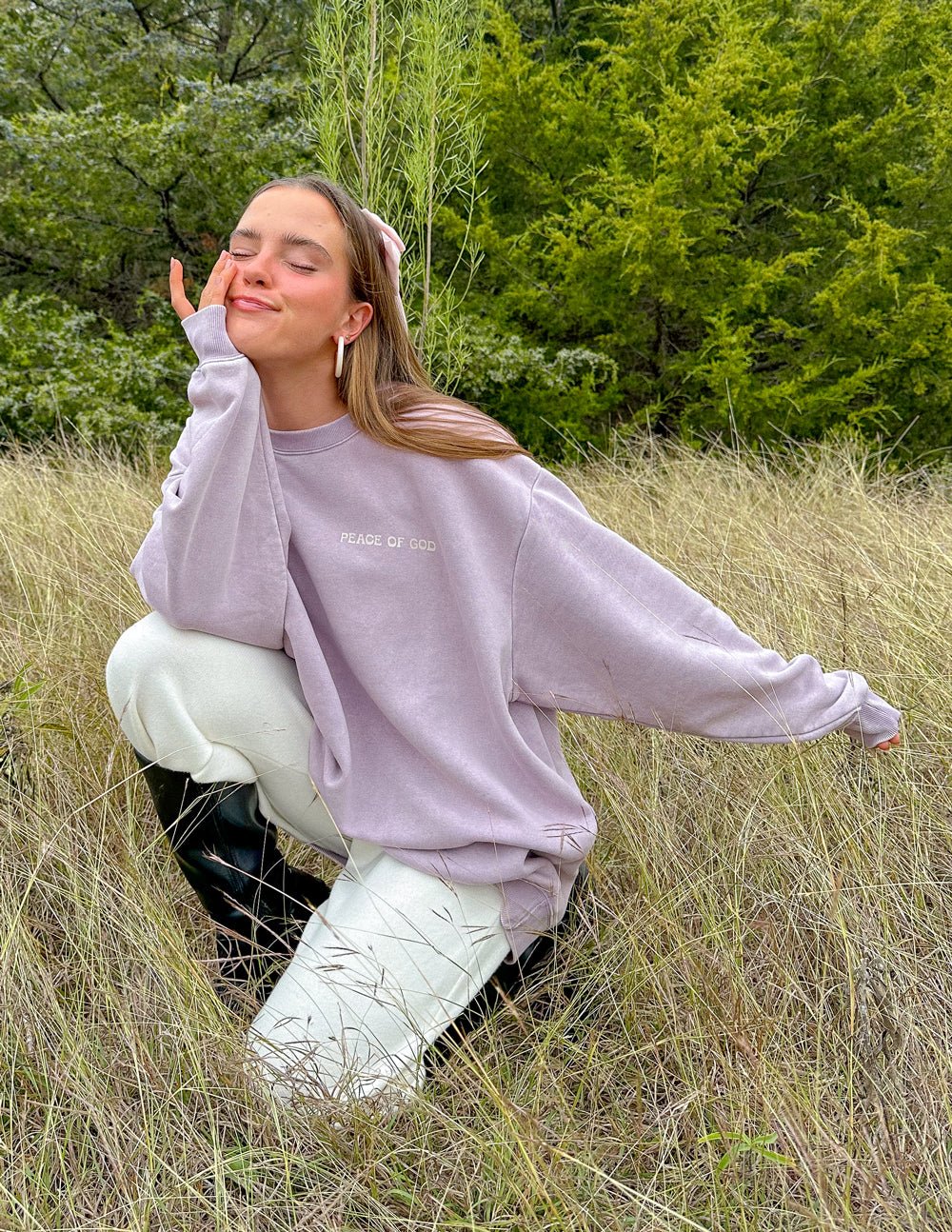 Peace of God Unisex Crewneck - Two & Gathered