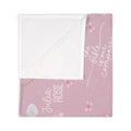 Personalized Bible is Our Compass Baby Swaddle Blanket - Two & Gathered