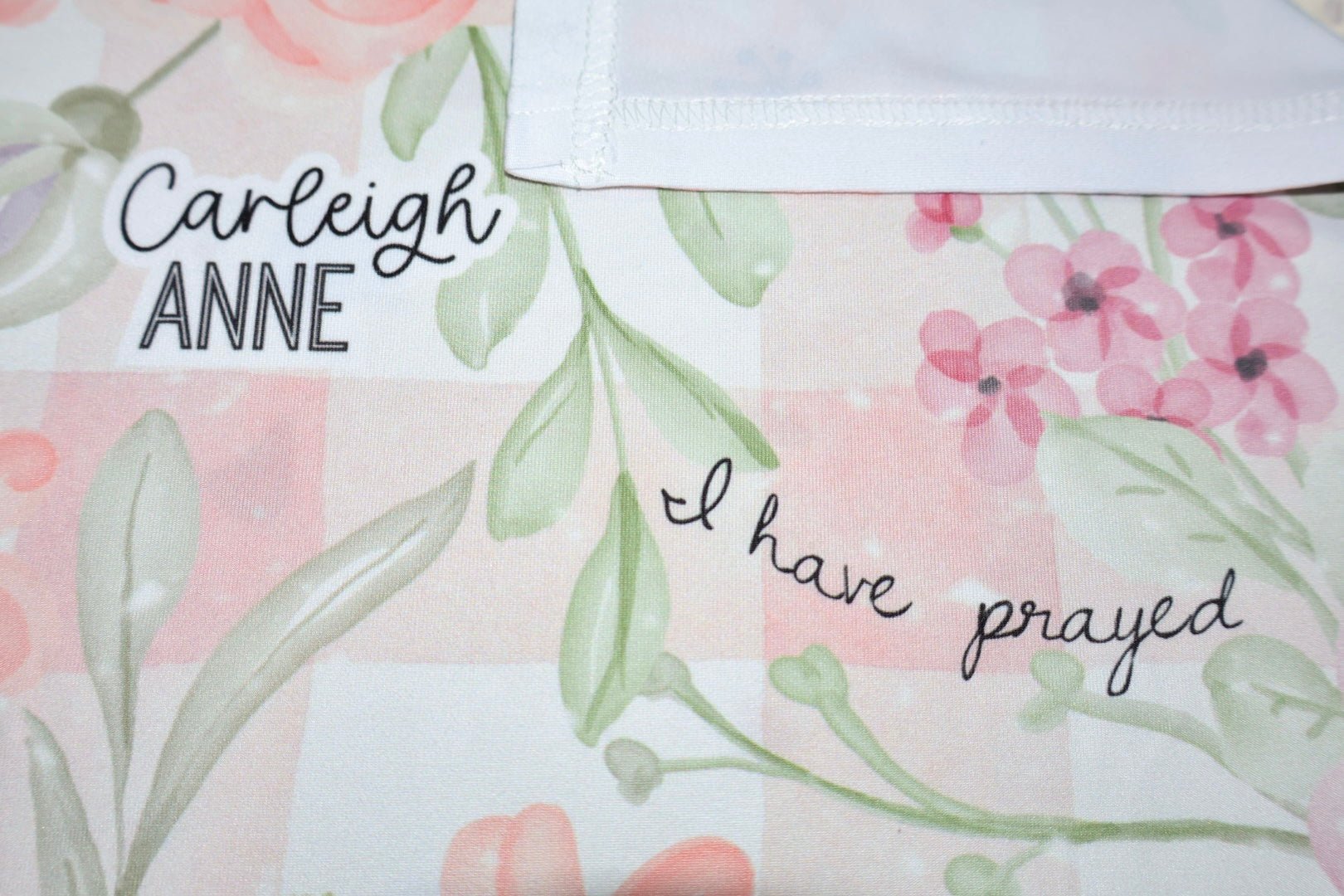 Personalized For This Child I Have Prayed Baby Swaddle Blanket - Two & Gathered