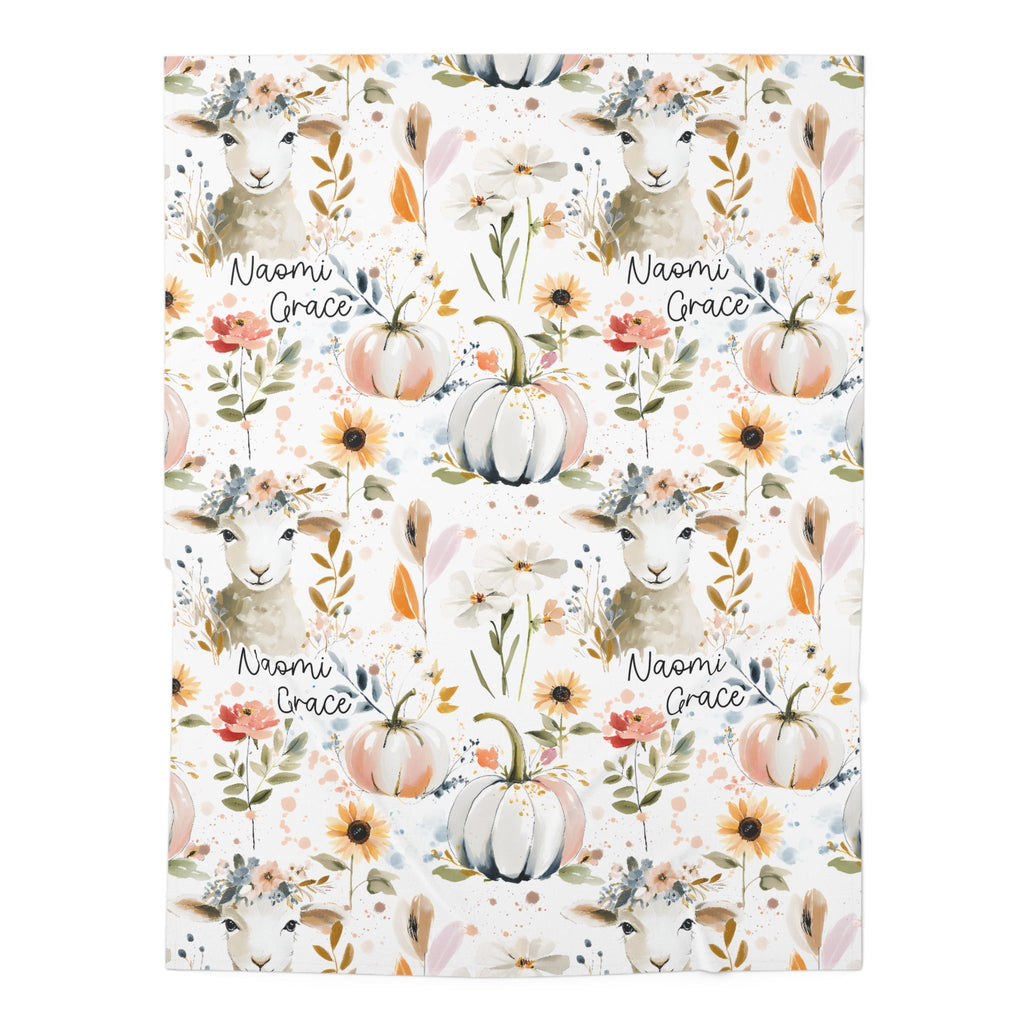 Personalized He Left the 99 To Find Me Baby Swaddle Blanket - Two & Gathered