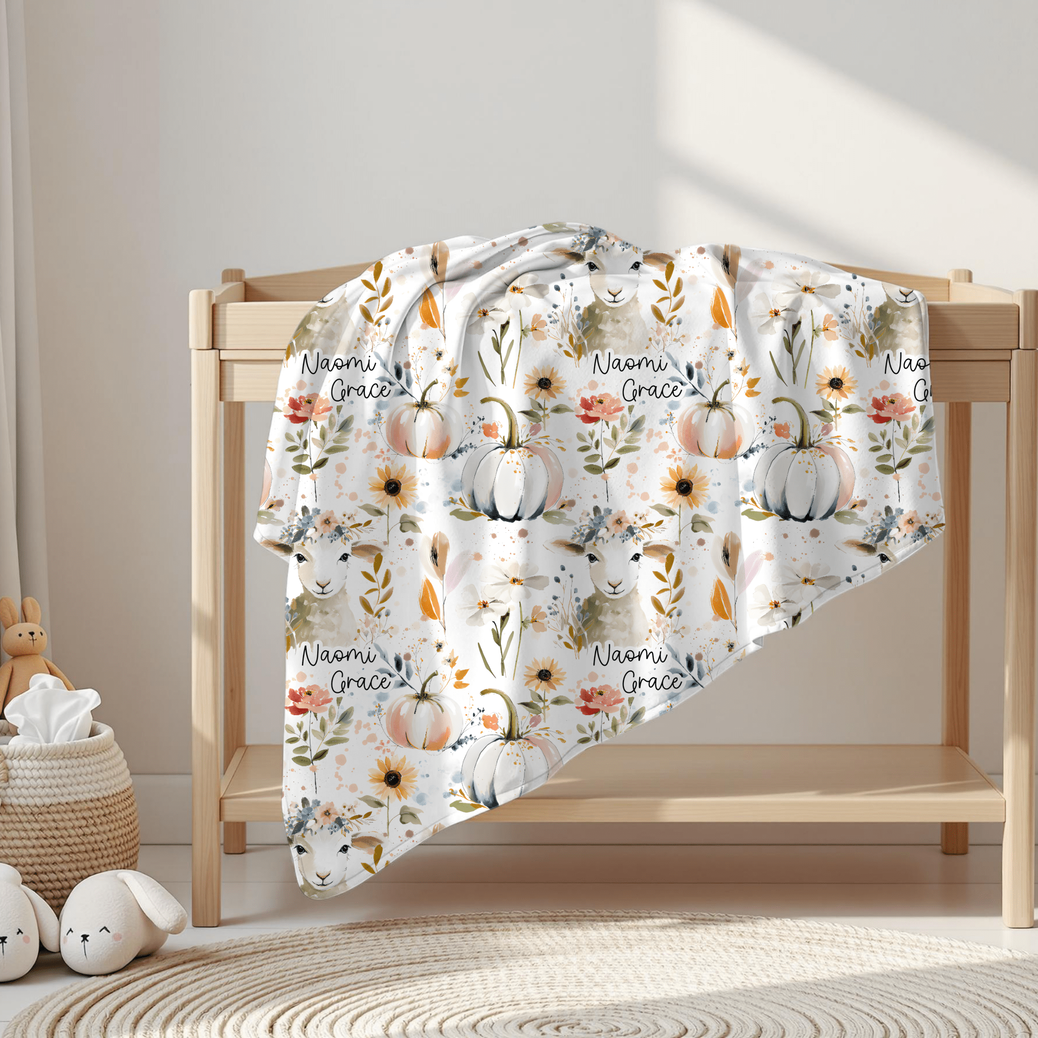 Personalized He Left The 99 To Find Me Minky Blanket - Two & Gathered