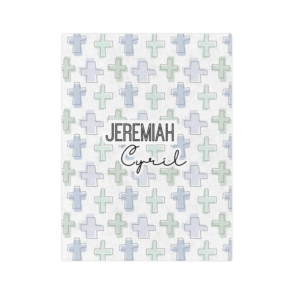 Personalized Rooted in Faith Minky Blanket - Two & Gathered