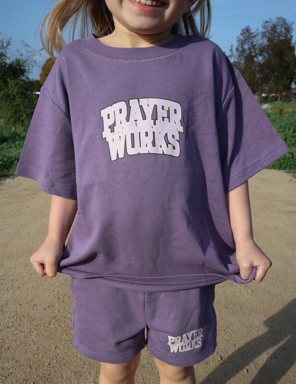 Prayer Works Kids Tee - Two & Gathered
