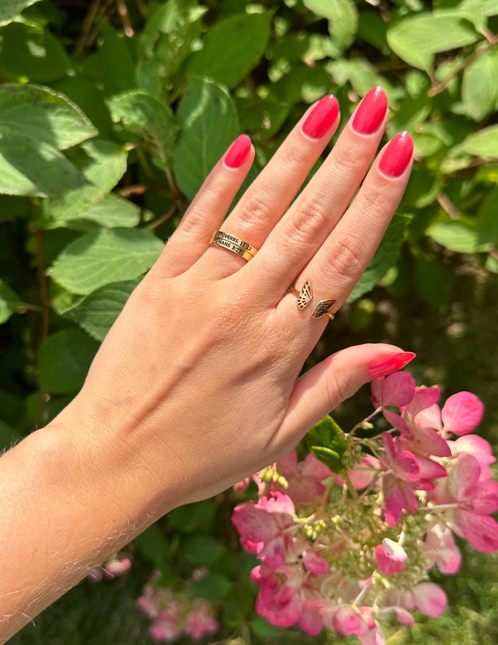 Proverbs 13:12 Ring - Two & Gathered