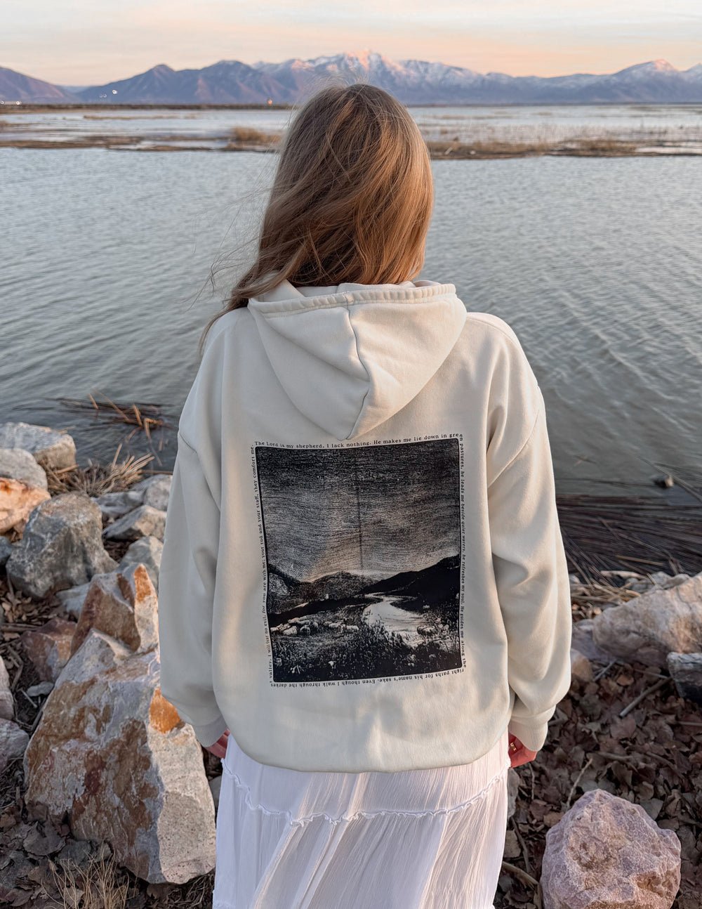 Psalm 23 Unisex Hoodie - Two & Gathered