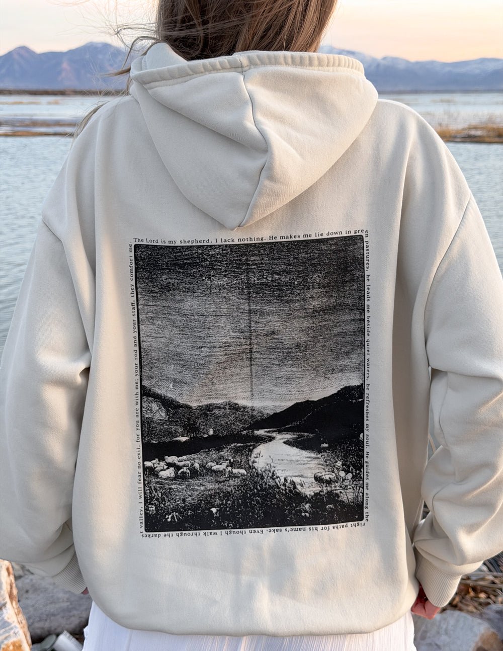 Psalm 23 Unisex Hoodie - Two & Gathered
