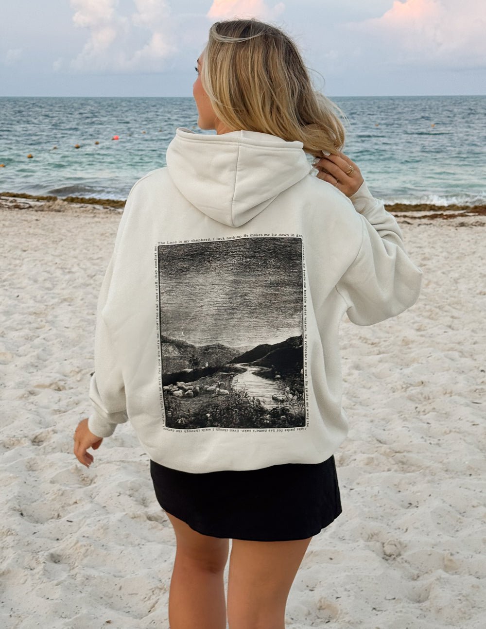 Psalm 23 Unisex Hoodie - Two & Gathered