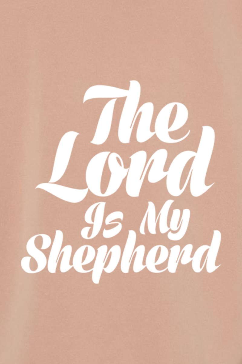 Psalm 23:1 Unisex Pigment - Dyed Hoodie Sweatshirt - Two & Gathered