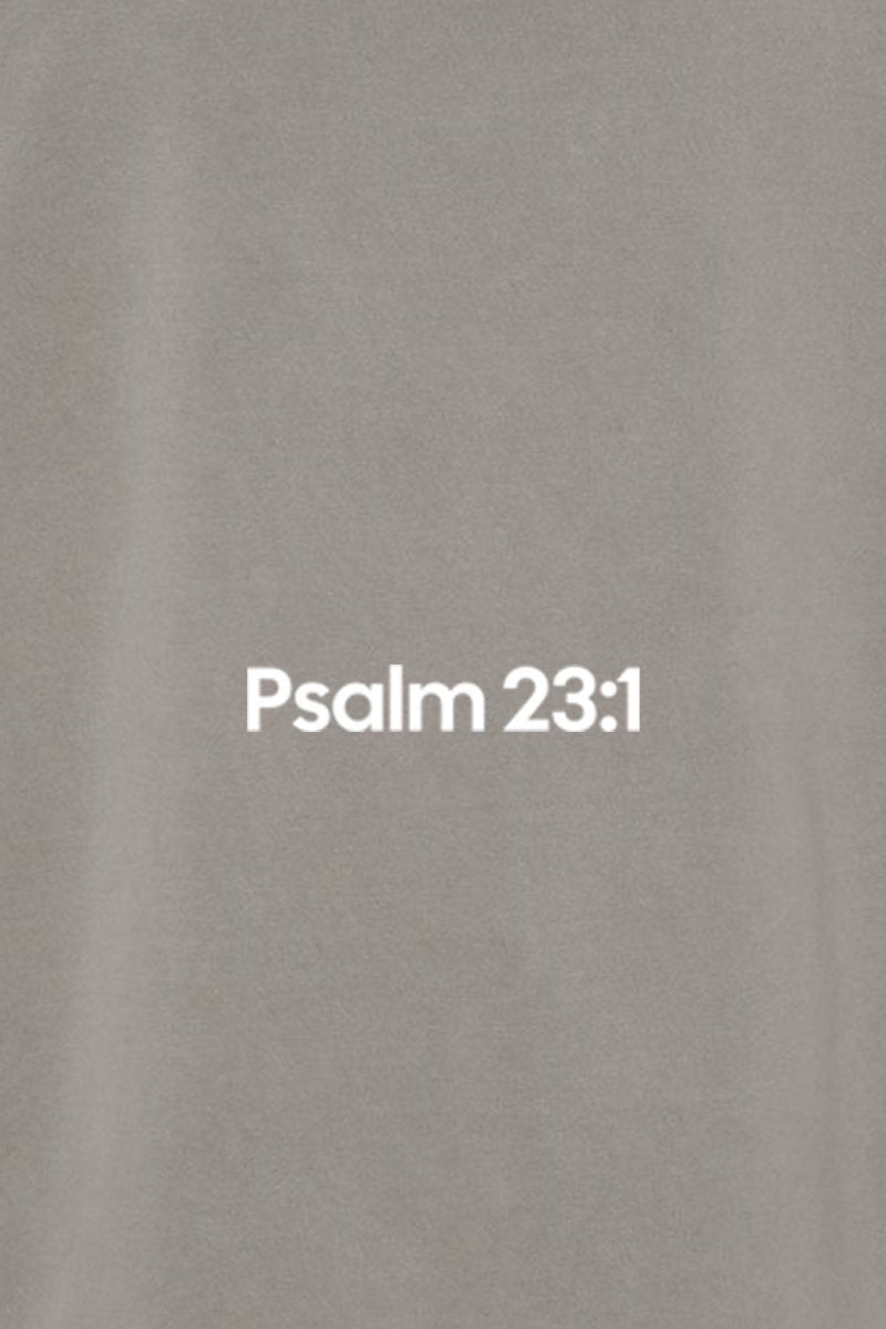 Psalm 23:1 Unisex Pigment - Dyed Hoodie Sweatshirt - Two & Gathered