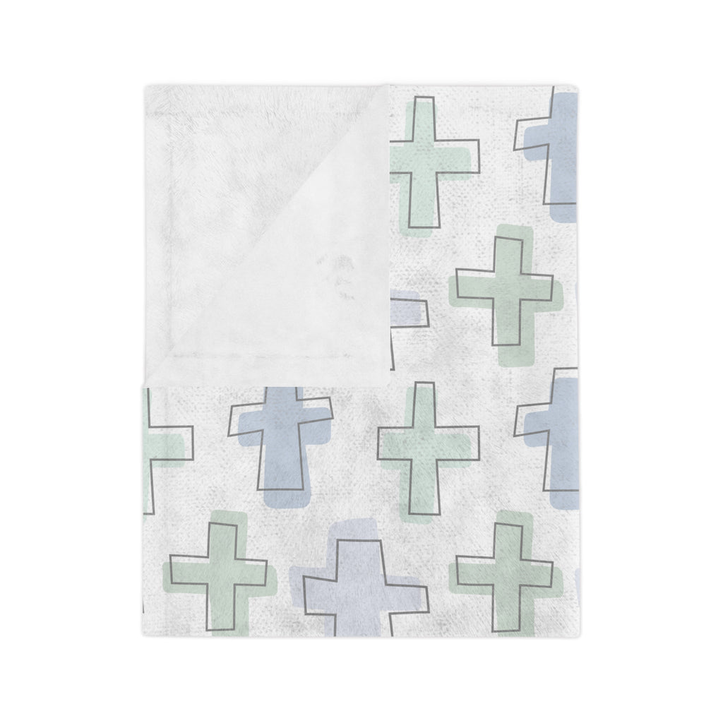 Rooted in Faith Minky Blanket - Two & Gathered