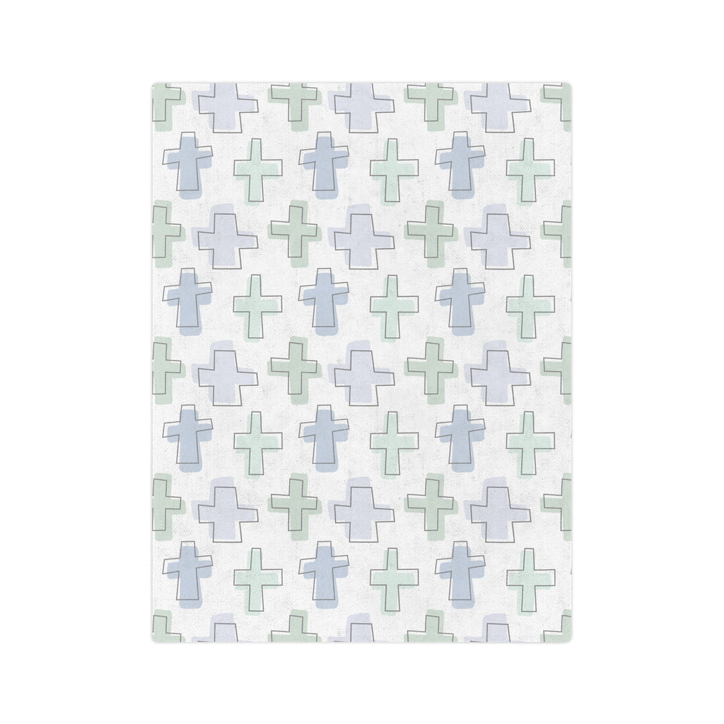 Rooted in Faith Minky Blanket - Two & Gathered