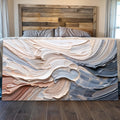 Rough Minimalist Impasto Wall Art - Two & Gathered
