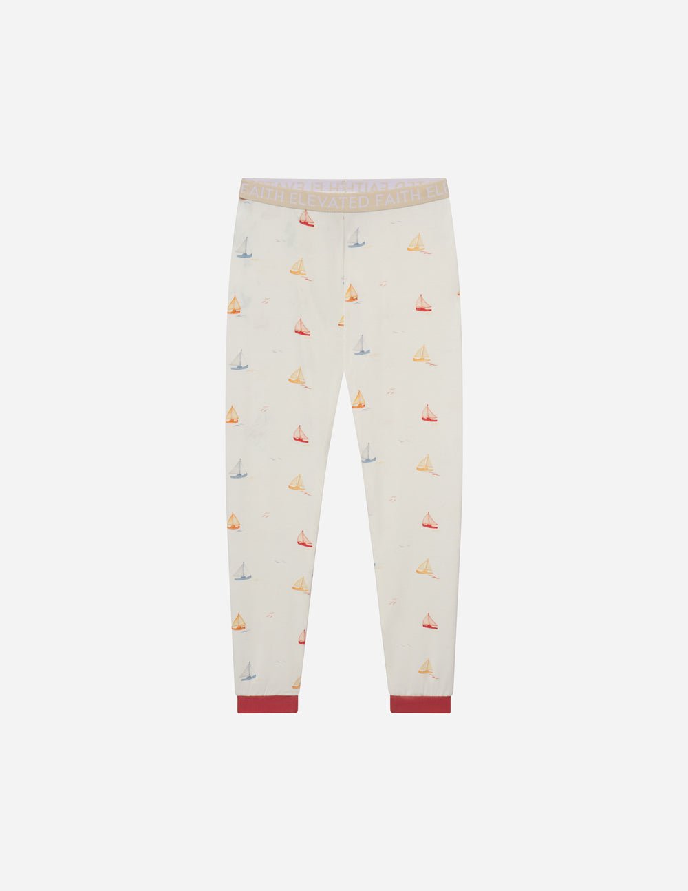 Sailboat Bamboo Kids Pajama Set - Two & Gathered