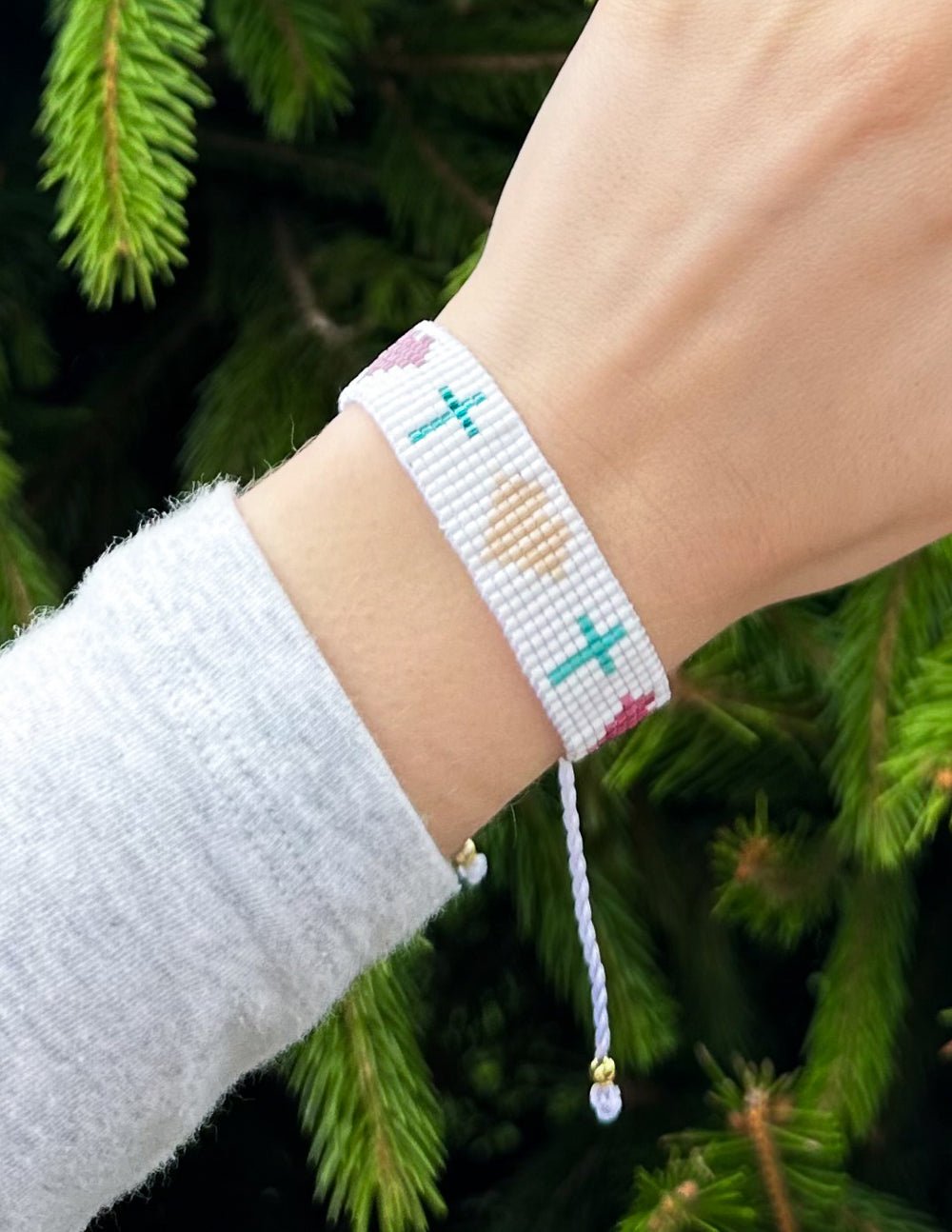 Salvation Micro Bead String Bracelet - Two & Gathered