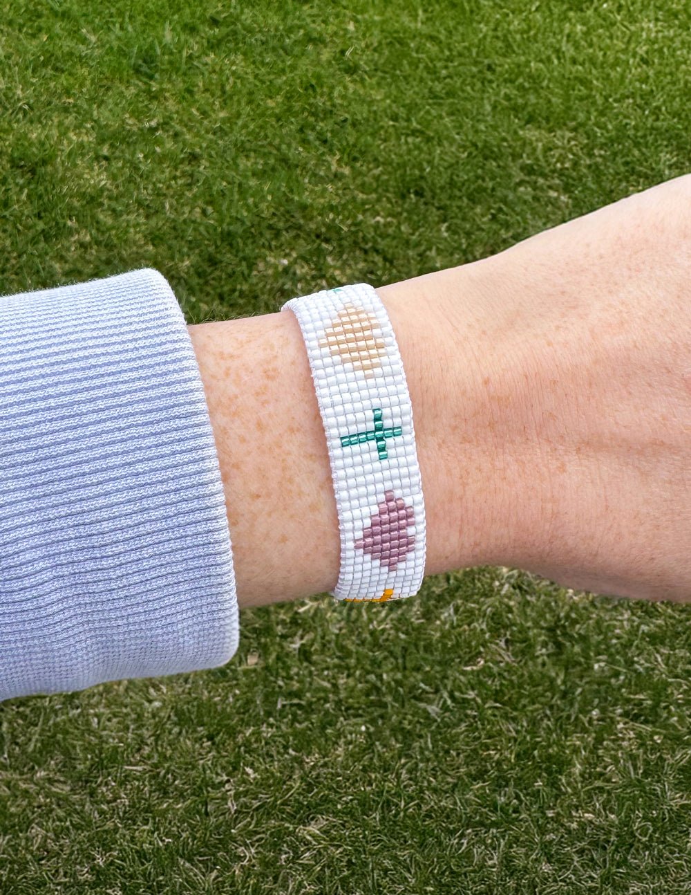 Salvation Micro Bead String Bracelet - Two & Gathered