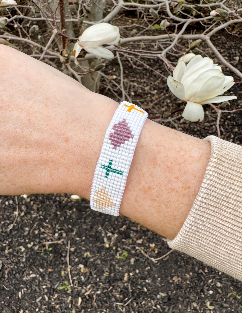 Salvation Micro Bead String Bracelet - Two & Gathered
