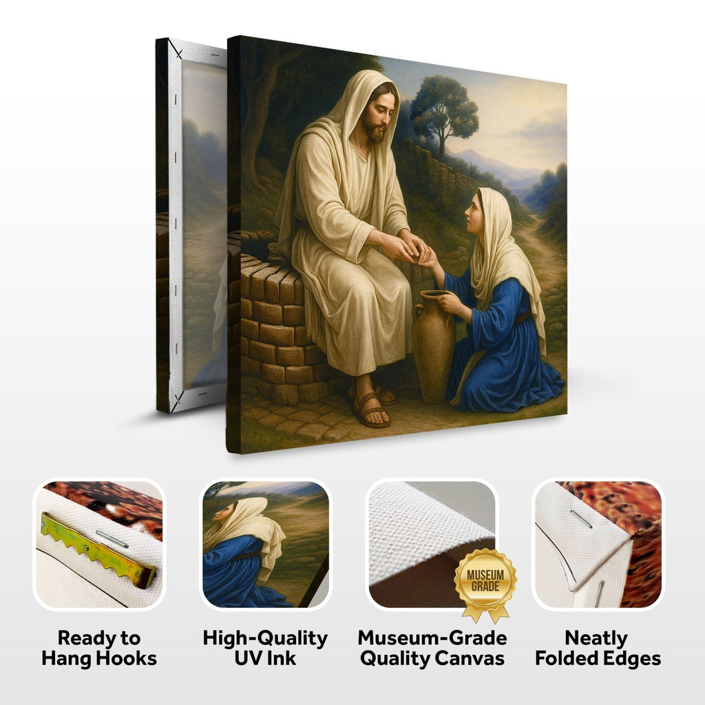 Samaritan at the Well Faith Wall Art - Two & Gathered