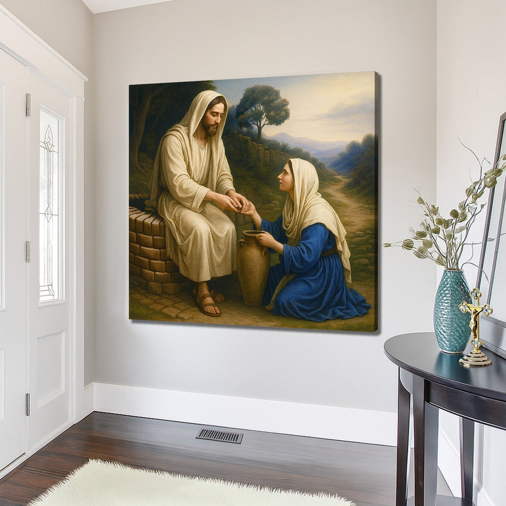 Samaritan at the Well Faith Wall Art - Two & Gathered